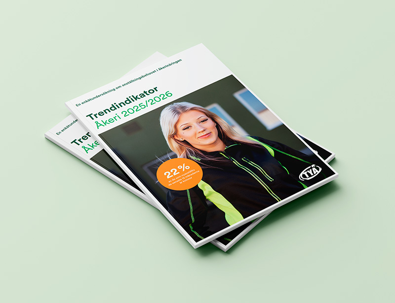 Framsida på Trendindikator Åkeri 2025